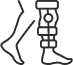 Leg and ankle rehabilitation support